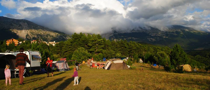 Campeggio Orsa Minore - Piazzole panoramiche